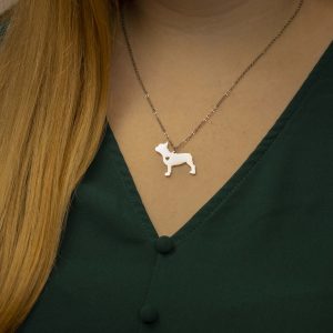 Francia bulldog elegant karkötős szett